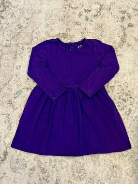 Primary purple long sleeve perfect pocket dress